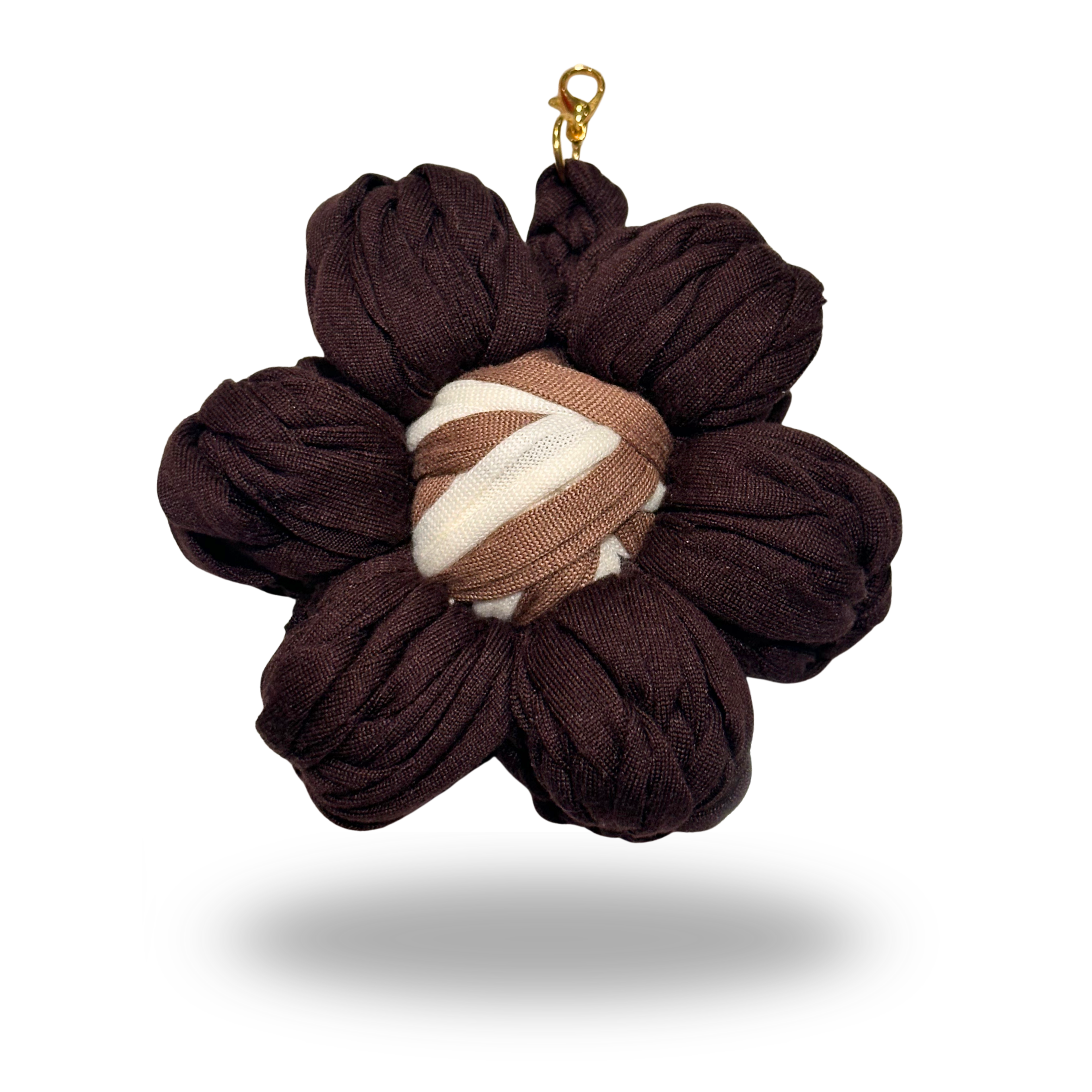 Dark Brown and White/ Light brown