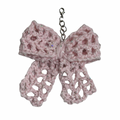Pink Bow keychain