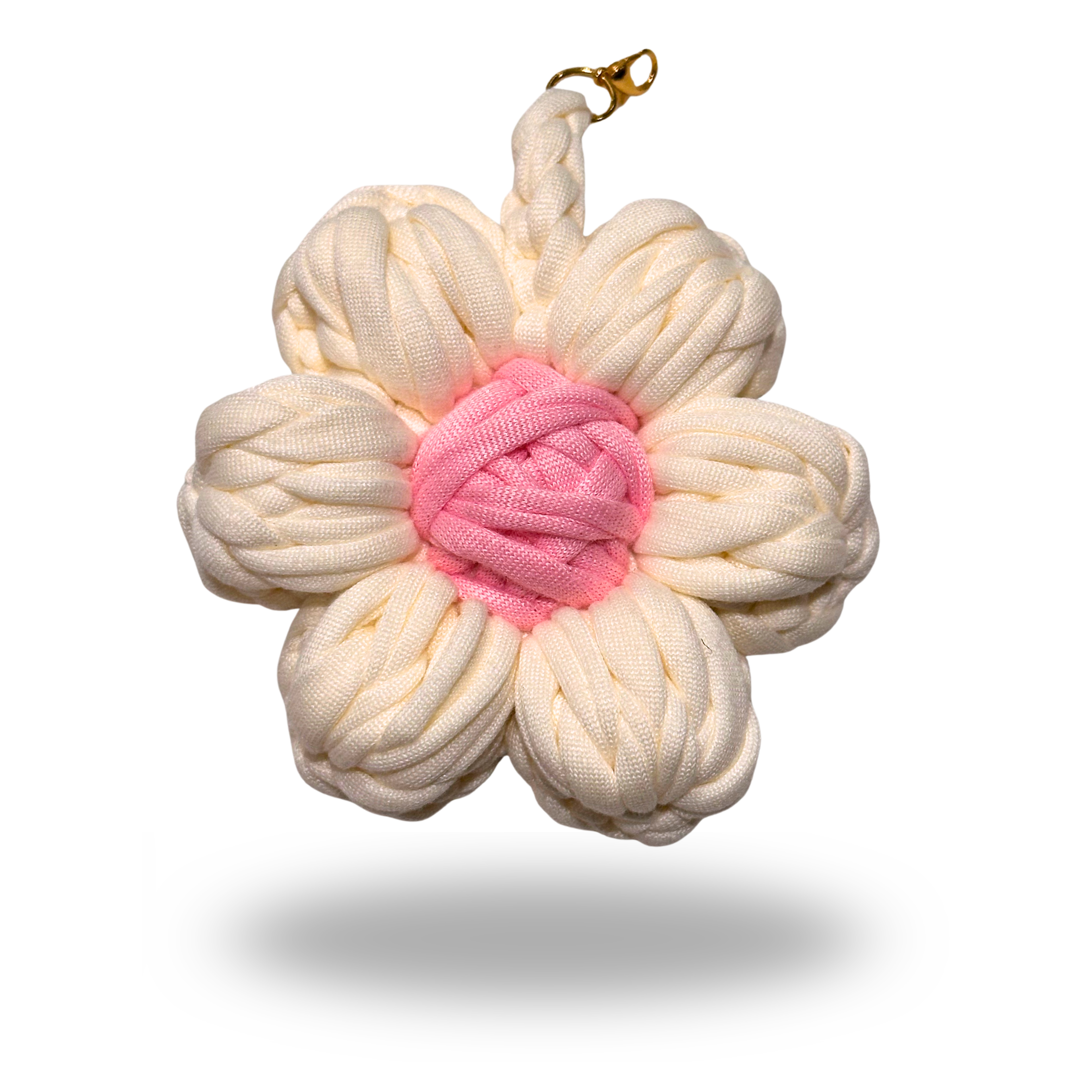 White and Pink Flower